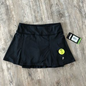 Prince Cute Black Tennis Skirt with Shorts